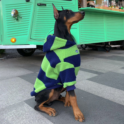 Warm Fleece Dog Sweater for Large Dogs