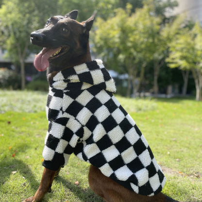 Warm Fleece Dog Sweater for Large Dogs