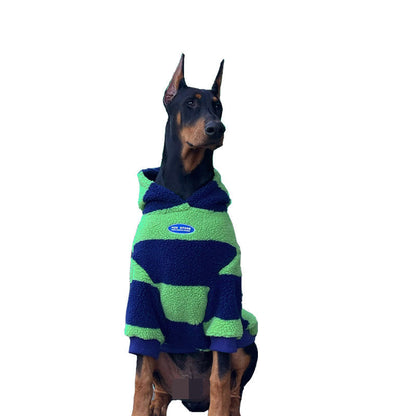 Warm Fleece Dog Sweater for Large Dogs