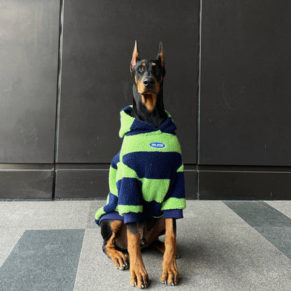 Warm Fleece Dog Sweater for Large Dogs