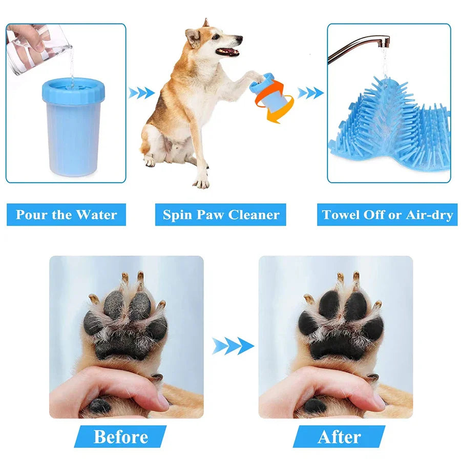 Portable Paw Cleaner for Dogs & Cats