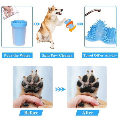 Portable Paw Cleaner for Dogs & Cats