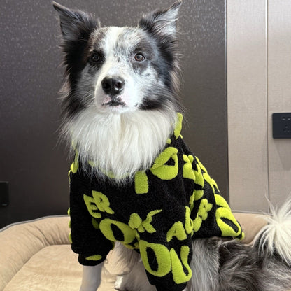 Warm Fleece Dog Sweater for Large Dogs