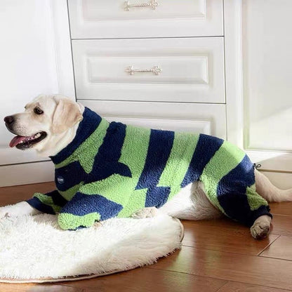 Warm Fleece Dog Sweater for Large Dogs