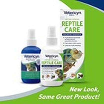 Vetericyn Reptile Wound and Skin Care Plus - Non-Toxic First Aid Spray for Lizards and Reptiles